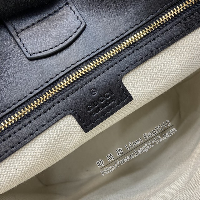 Gucci專櫃古馳2025春夏系列最新款水桶包手提單肩斜挎女包 jh2620型號：833660